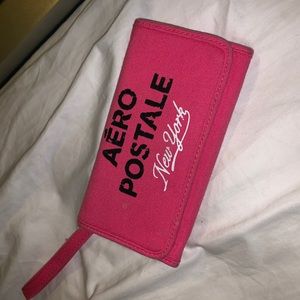 Aeropostale pink wallet